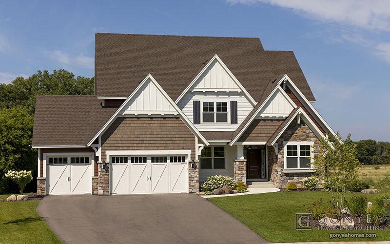 New construction homes in Chaska, Minnesota